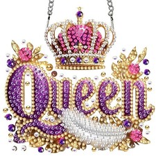 Diamond Painting Hanging Sign 5D DIY Diamond Art Kit with Crystal Rhinestones,