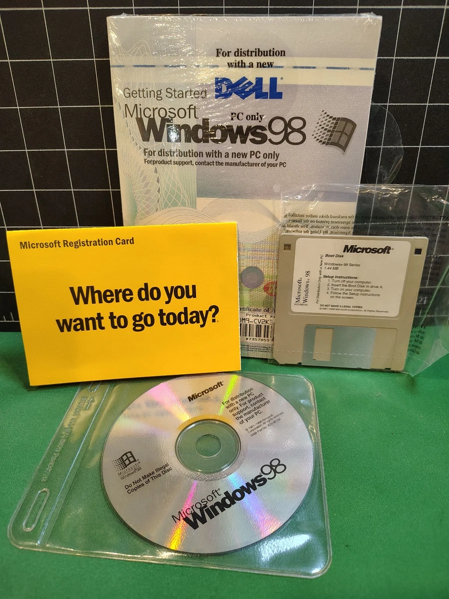 25+ Microsoft Windows 98 Operating System Software for sale