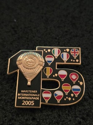 15. WIM 2005   WARSTEINER Ballonpin   aus Sammlung * 23854