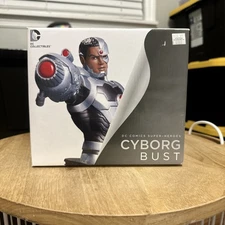DC Comics Super-Heroes Cyborg Bust – 2012 DC Collectibles – Pre-Owned W/ Box