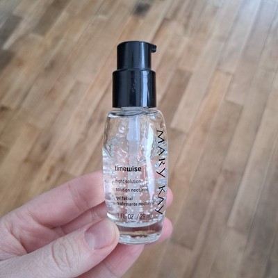 Mary Kay 3/4 FULL Timewise Night Solution Anti-Aging Firmer Skin Oil Free 1 oz