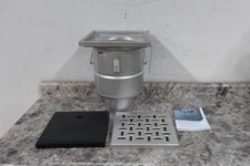 Blucher BFD-336 6 In Nominal Pipe Size Stainless Steel Square Floor Drain