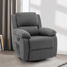 Small Recliner Chair 360 Swivel Rocker Chair for Adults Glider Recliner Nursery