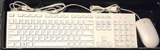 Dell Wired Keyboard and Mouse White
