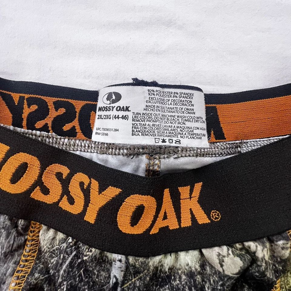 Mossy Oak Men's 2XL 2XG (44-46) Camo Camouflage Base Layer Thermal Pants - Image 2 of 4