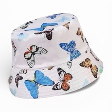 kid s Butterfly Print Bucket Hat