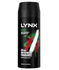 NEW Lynx (Axe) AFRICA Body Spray Deodorant 150ml - Classic Exotic Scent