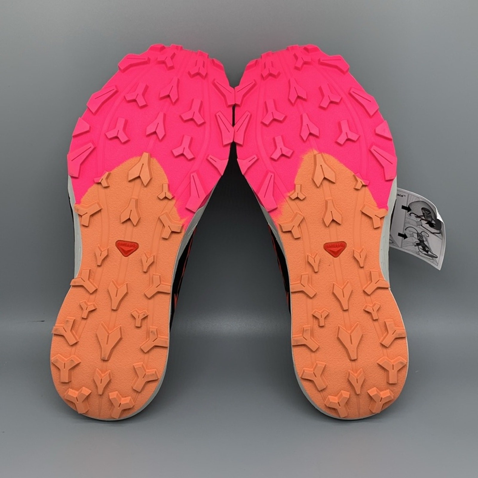 Scarpe da trail running Salomon Thundercross rosa uomo taglia 8 donna taglia 9