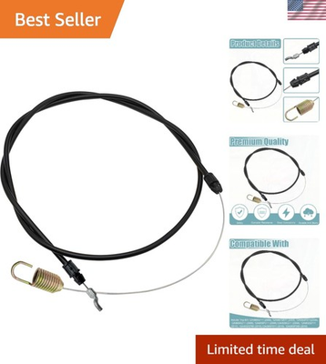 #ad Reliable MTD Troy Bilt Tiller Control Cable Fits Several Part Numbers 59.25quot; $16.79