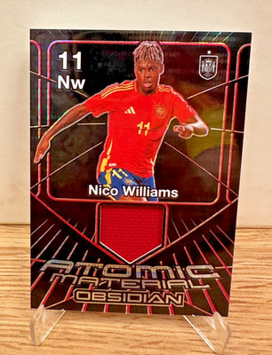 2024-25 Panini Obsidian Nico Williams Patch Relic /49 - Spanien