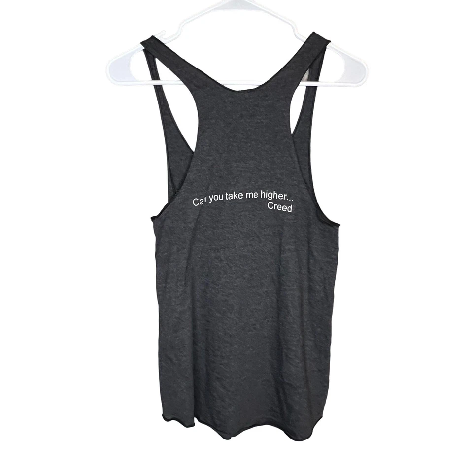 Рубашка для тренировок American Apparel серая Creed Can You Take Me Higher спортивная большая - Изображение 2 из 4