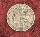 1897 S Morgan Silver Dollar $1 Fine Condition Details Cleaned No Reserve