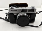 Canon Canonet QL19 35mm Rangefinder Camera 45mm f/1.9 Lens Case Untested