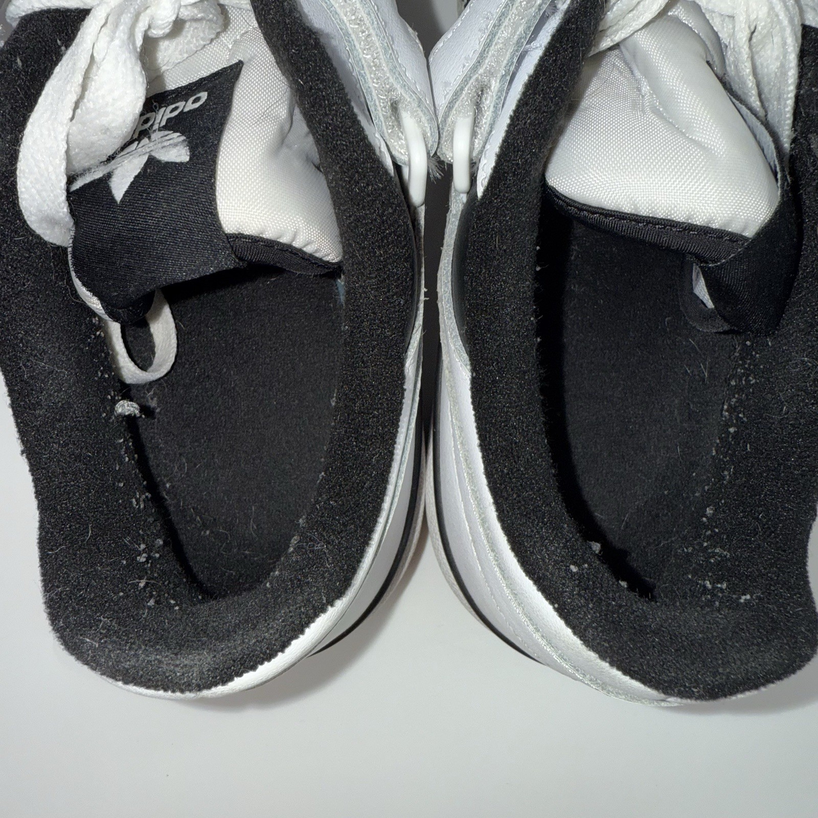 Adidas Forum Low Mens 10.5 Shoes Cloud White Black FY7757 Sneakers thumbnail 9