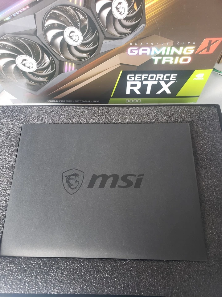 MSI GeForce RTX 3090 GAMING X TRIO 24GB GDDR6X Graphics Card - Image 3 of 3