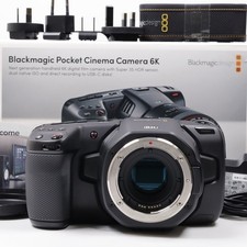 Blackmagic Pocket Cinema Camera 6K BMPCC6K (EF Mount) [Exc+++] #9324I
