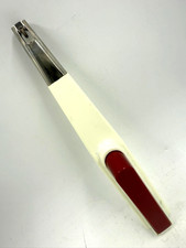 CK Tools Classic C6000A Piezo Electric Gas Lighter White With Red Handle