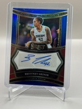 Brittney Griner 2025 Panini Select WNBA #SG-BG Signatures Blue #/49