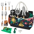 22Pcs Gardening Tools Set for Women Heavy Duty Garden Hand Tool Kit Garden Gifts