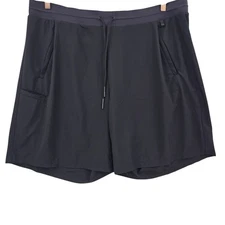 Athleta Womens Plus Size 22 Black Venture Bermuda Shorts