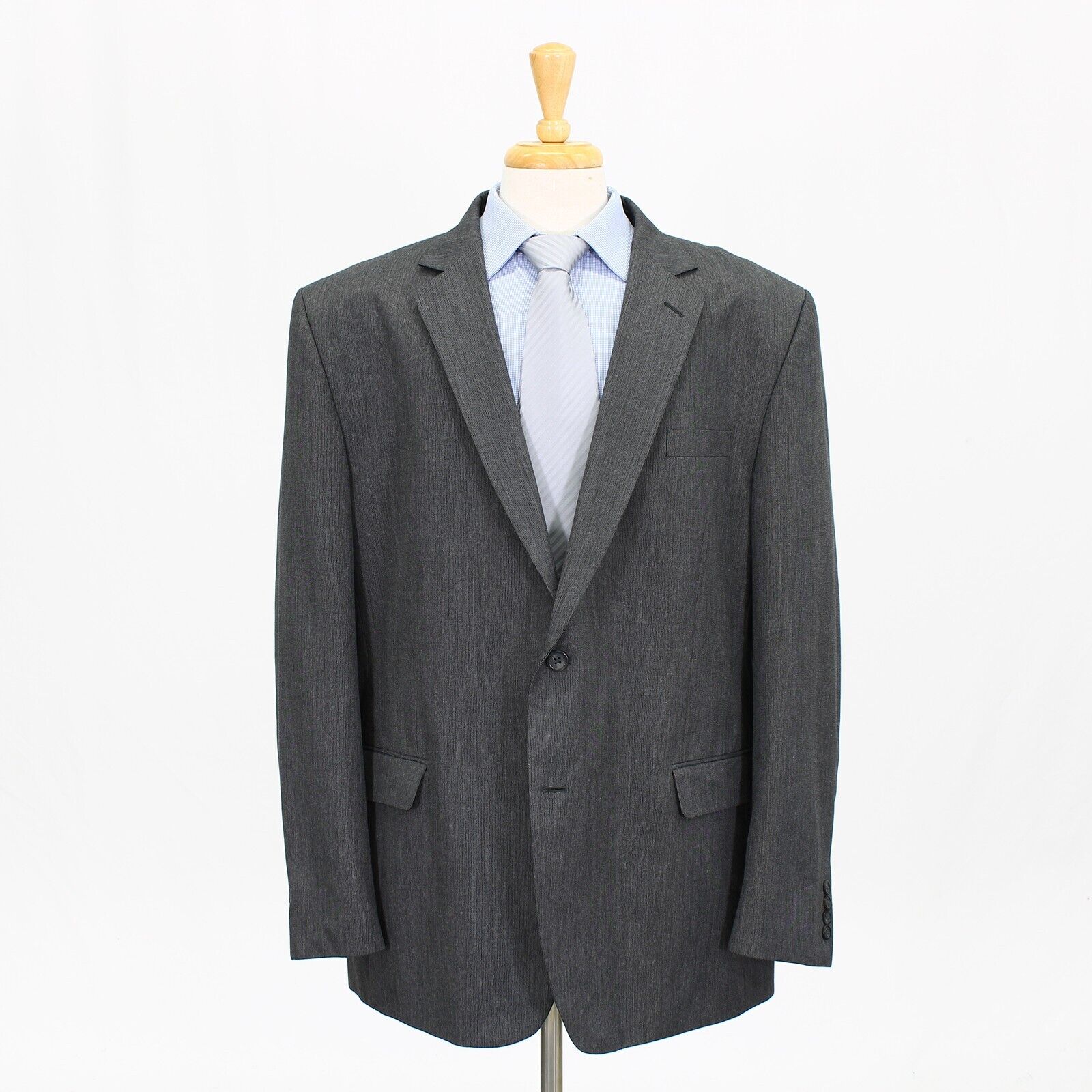 Stafford 50L Gray Sport Coat Blazer Jacket Solid … - image 1
