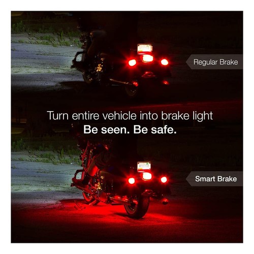 XKGLOW chrome App Control Motorcycle Professional LED Accent Light Kit - 14 Pods - Picture 5 of 6