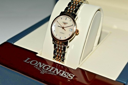 Reloj Longines Elegante para mujer automático diamante RG SS L43095877 $3155 - Imagen 3 de 6