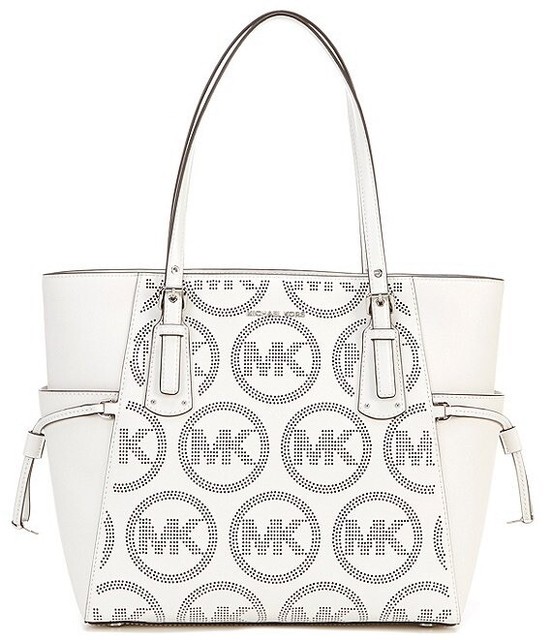 michael michael kors voyager east west leather tote
