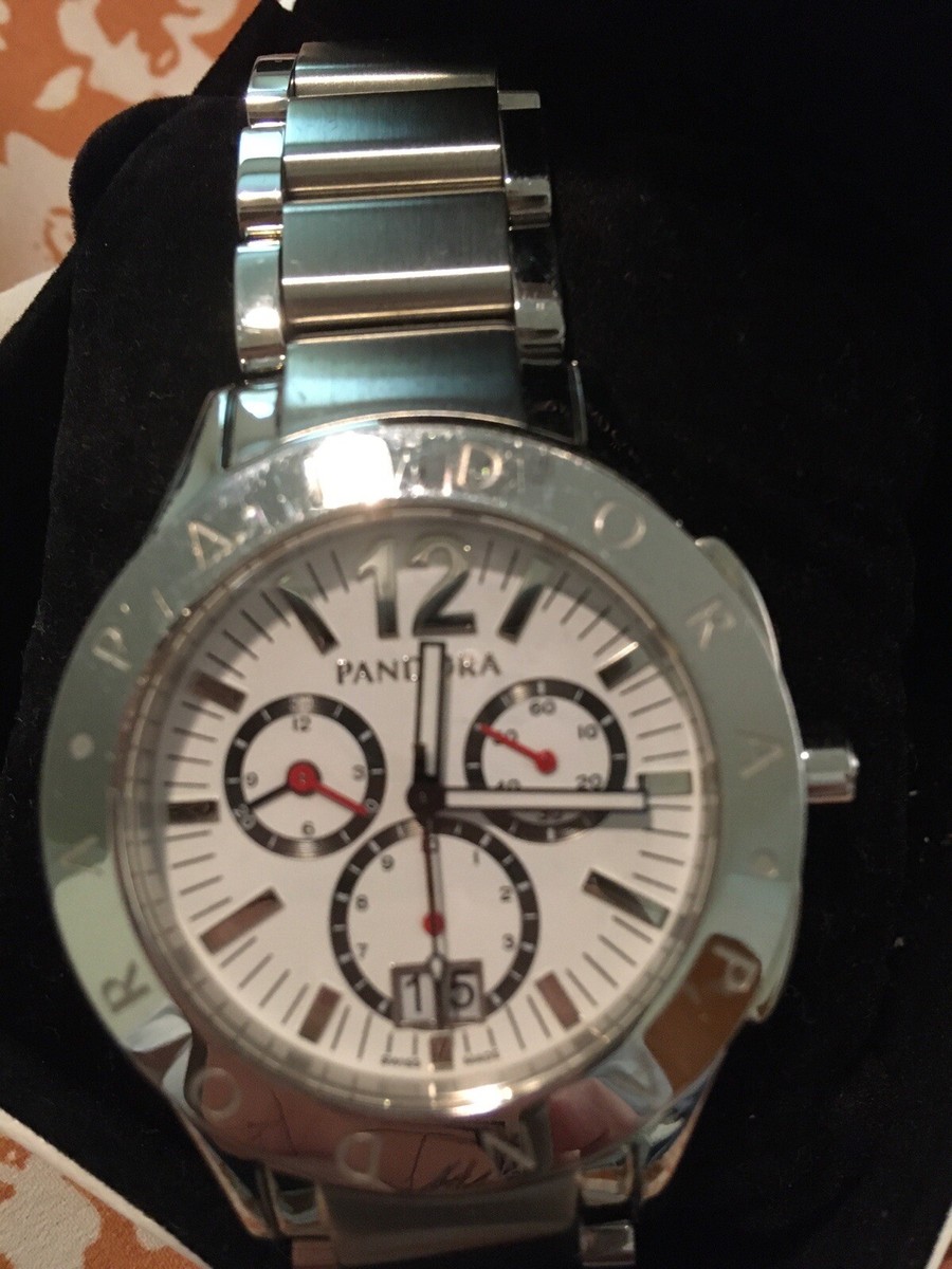 PANDORA WATCH IMAGINE GRAND C STAINLESS STEEL - 811001WH | eBay display picture 1