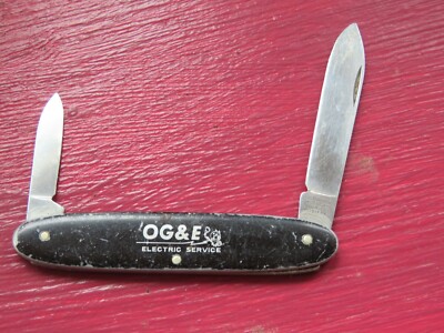 Victorinox Switzerland OG&E Vintage advertisement pocket knife