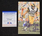JACK YOUNGBLOOD Signed Goal Line Art Card-HOF-LOS ANGELES RAMS-PSA
