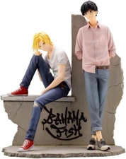 KOTOBUKIYA ARTFX J BANANA FISH Figure Ash Lynx & Eiji Okumura 1/8 Japan F/S