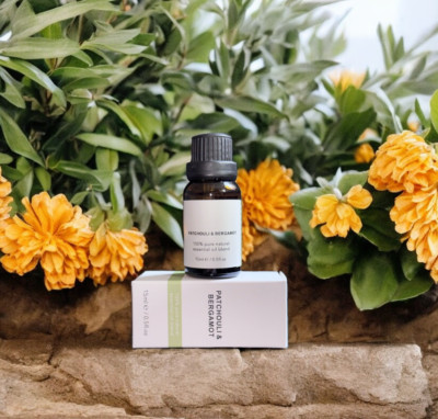 4 Patchouli & Bergamot 100%Pure Essential Oil 15ml-FreeShipping Buy3 Get 1 Free