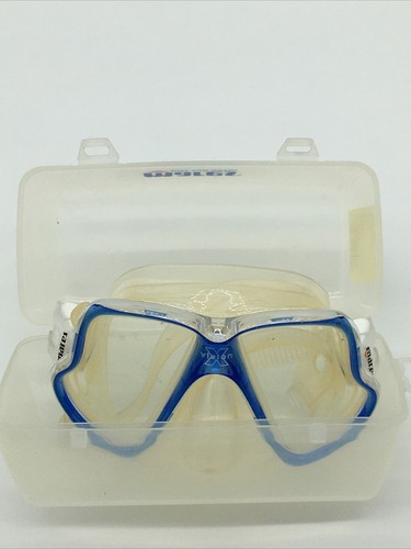 Gebrauchte Mares X-Vision 411015 Tauchmaske - transparent / blau GUT IM ETUI - Bild 1 von 4