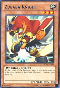 Zubaba Knight - Blue - DL15-EN008 - Rare - Unlimited Edition x3 - Near Mint