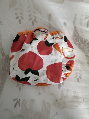 Peach Newborn Cloth Diaper Cover With Snaps - Rumparooz By Kanga Care QTY:1 NEW