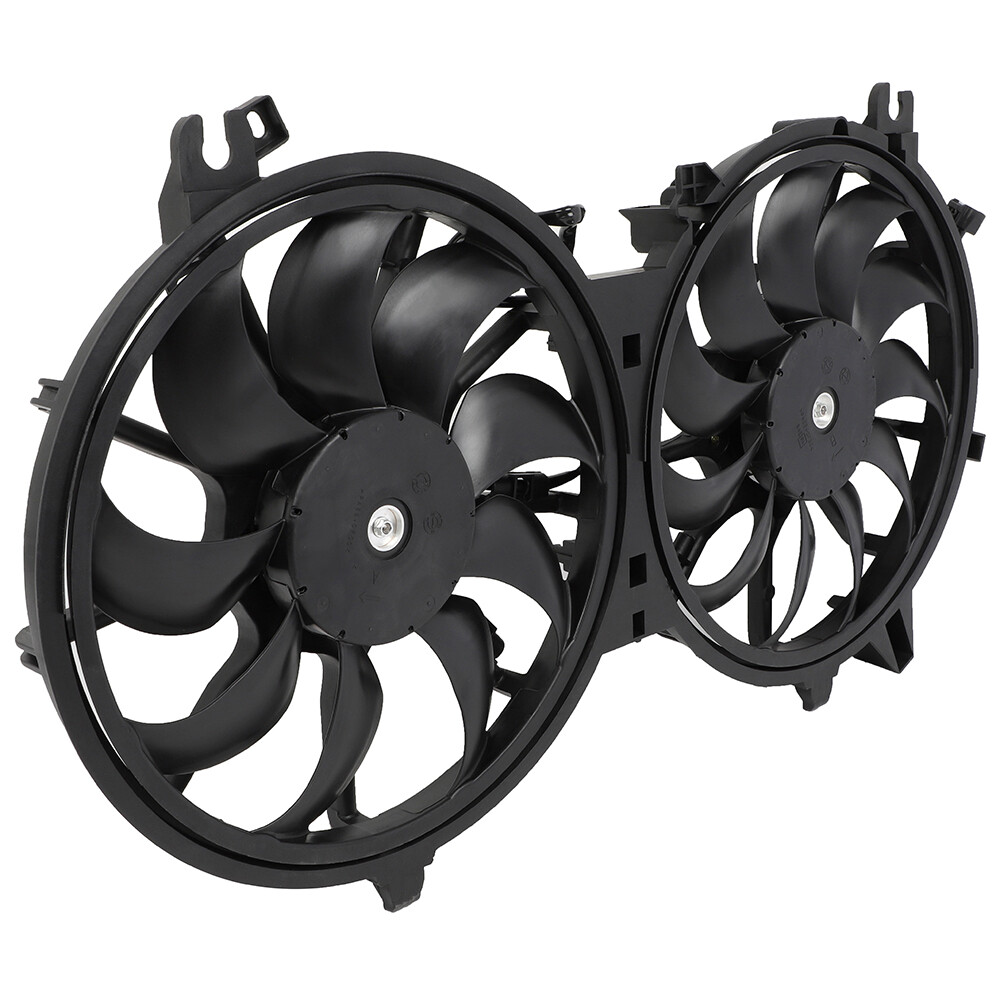 Radiator Condenser Cooling Fan Assembly For 2009-2020 Nissan 370Z 3.7L 3696CC V6