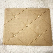 Hobby Lobby Wall Message Bulletin Board Khaki Hanging Notes Organizer
