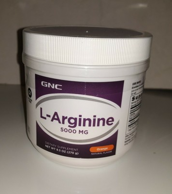 female gnc L-arginine orgasm