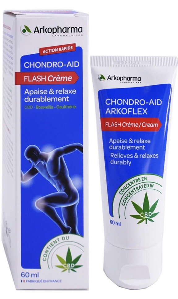 Chondro Aid Arkopharma gel muscle Flash effet thermique apaisant