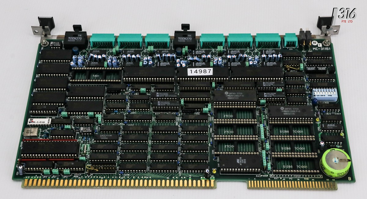 36本セット 14987 TOKYO ELECTRON PCB ASSY TS-4000Z-16 CONTROL UNIT, 1181