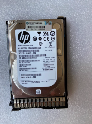 HP 655708-B21 656107-001 500G 2.5" 7.2K SATA Server Hard Disk