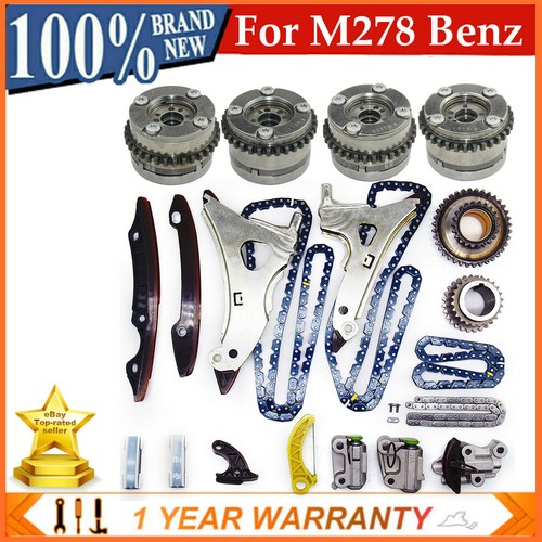 Timing Chain Kit w/ Cam VVT Adjuster For M278 MercedesBenz GL550 GL450 4.7L V8 eBay