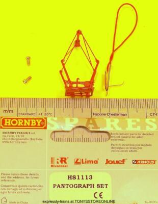 hornby international ho Ersatz HS1113 1x Stromabnehmer Set für LIMA hl2003/07