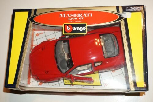 Silver Bburago 1/43 Scale Maserati GranTurismo Diecast - CLEAN NM