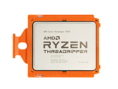 AMD Ryzen Threadripper 3970X Processors 3.7GHz 32Cores CPU sTRX4 4.5GHz PCIe 4.0