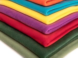 Polar Fleece Fabric 0 Gsm Anti Pilling 50 X 155 Cm Ebay