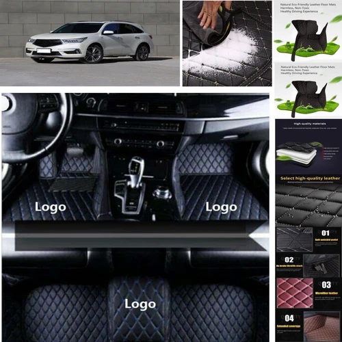 Fit for Acura MDX RDX Car Floor Mats Custom Waterproof All Weather Cargo Liners - Picture 9 of 33