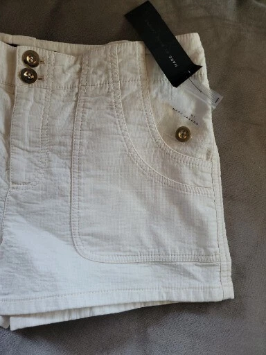 Pantalones Cortos Para Mujer Marc by Marc Jacobs Algodón Elástico $168, Talla 8, ¡NUEVOS CON ETIQUETAS! Foto 3 de 4