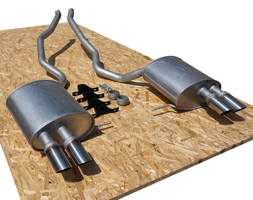 Silencieux Arriere pour BMW X5 (E53) 3.0 D échappement - Photo 3/3